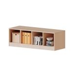 ErgoTray Regal, 4reihig, 1 OH, B/H/T 138,7x46x40cm 